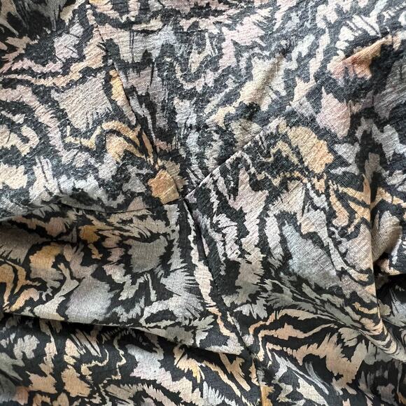 Athleta Trekkie North Jogger Pants Kinetic Abstract 533655 Women's Size 10 Black - Picture 9 of 14